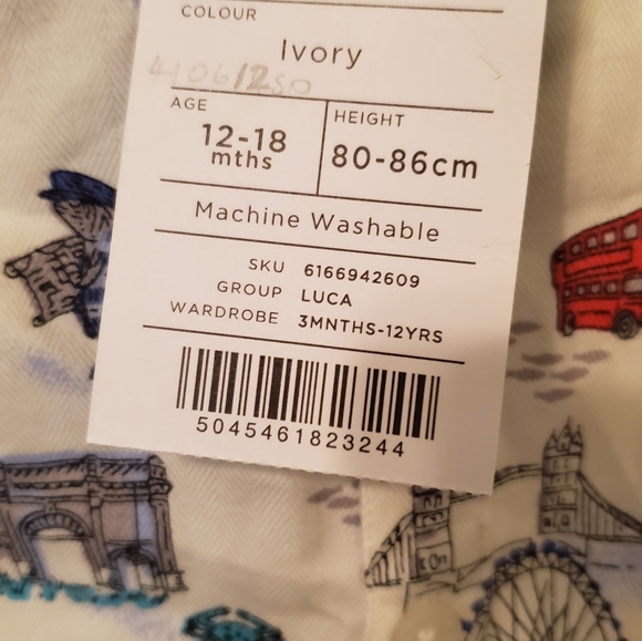 Monsoon shirt with London sights - Picture 5 of 6